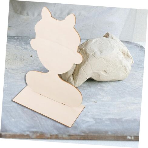 Veemoon Portrait Clay Board Natural Wood Blank Board for DIY Clay Crafts for Artistic and Creative Projects Tool for Womens Handmade Artwork in Saudi Arabia