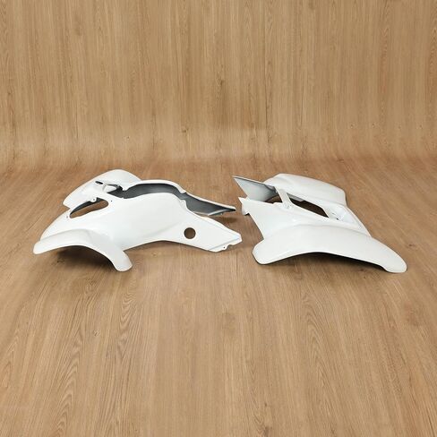 HECASA Front & Rear Fenders Compatible with 1999-2004 Honda TRX 400EX White Mud Guard Kit in Saudi Arabia