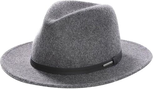 Stetson Men's Explorer Wool Felt Fedora - Twexpr-042453 in Saudi Arabia