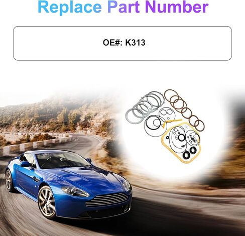 K313 Transmission Master Rebuild Kit w/Steel Friction Discs Fits for Toyota Corolla 2013 2014 2015 2016 1.8 2.4L Replace OE K313 in Saudi Arabia