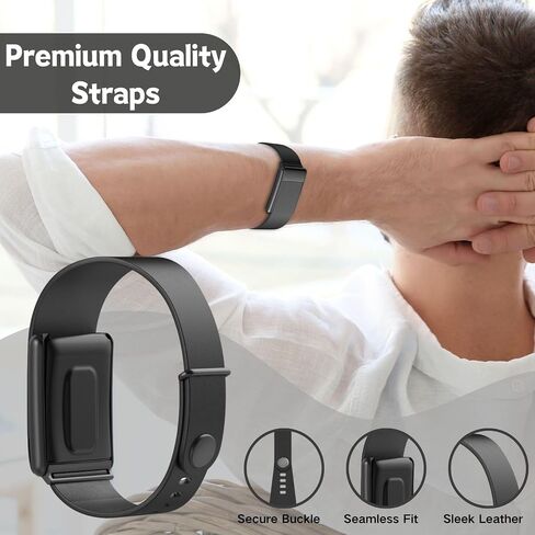 Vanet Leather Strap Compatible with Whoop 5.0 Bands Peak and One, Top Grain Genuine Leather Strap Vintage Bands Compatible for Whoop 5.0 [Not for Gen 4] in Saudi Arabia