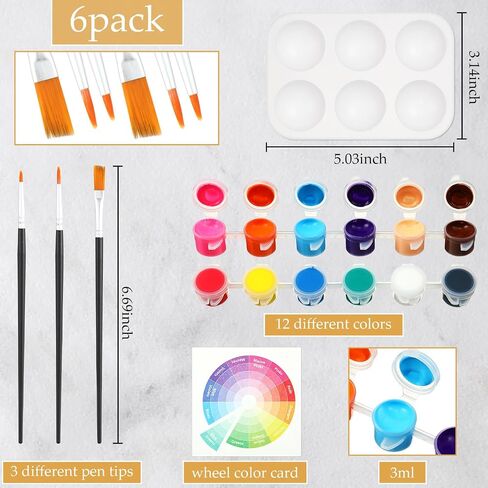 Ctosree 6 Pack Pre Drawn Canvas for Painting Pre Printed Canvas Kit 8 x 10 Inch Stretched Cotton Paint and Sip Set for Adults Couple Party Date Night (Gorgeous Lady) in Saudi Arabia