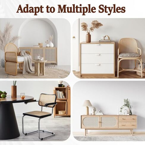 مادة الضرب مقاس 14 × 40 بوصة، لفة حزام القصب، ألواح نسج الروطان، مشاريع فنية مصنوعة يدويًا من الروطان: أثاث الروطان، كراسي الروطان، خزانة الروطان بأبواب، خزانات، سقف in Kuwait