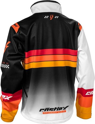 Castle X Men's R24 Race Jacket (Black/Hi-Vis/Charcoal - X-Large) in Saudi Arabia