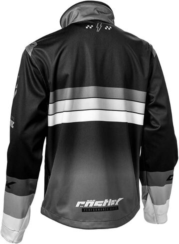 Castle X Men's R24 Race Jacket (Black/Hi-Vis/Charcoal - X-Large) in Saudi Arabia