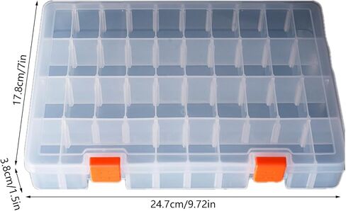 Tool Box Tool Organizer Metal Hardware Storage Organizer For Screws Bolts Nut Nails Beads Jewelry Tackle Tray in Saudi Arabia