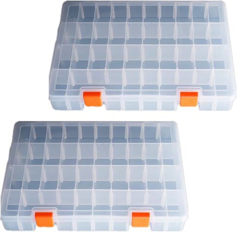 Tool Box Tool Organizer Metal Hardware Storage Organizer For Screws Bolts Nut Nails Beads Jewelry Tackle Tray in Saudi Arabia