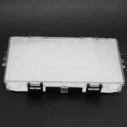 Watercolor Palettes Box 24 Grids U Shape Large Capacity Plastic Paint Box with 6 Airtight Locks for Art Classroom and Outdoor Painting in Saudi Arabia
