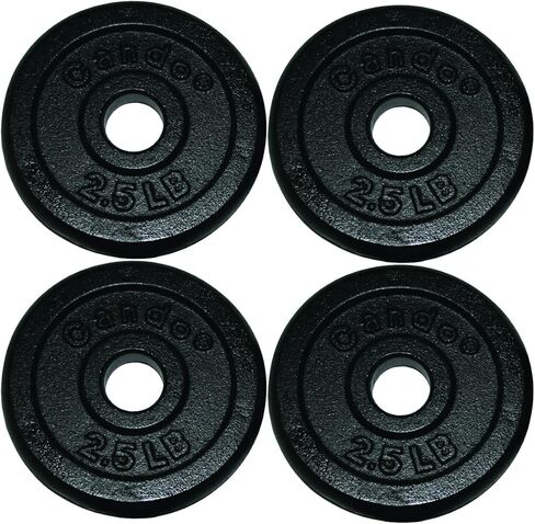 CanDo 10-0601 Iron Disc Weight Plate, 2.5 lb in Saudi Arabia