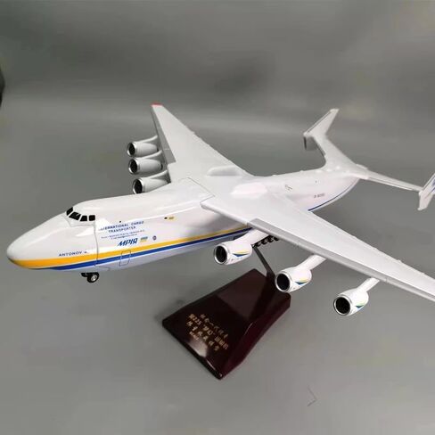 أنتونوف An-225 An-124 Mriya نموذج طائرة بلاستيكية 1/200 عرض للبالغين، لعبة قابلة للجمع، طائرة نقل أوكرانية كبيرة من بلاستيك ABS نموذج طائرة (أبيض) in Kuwait