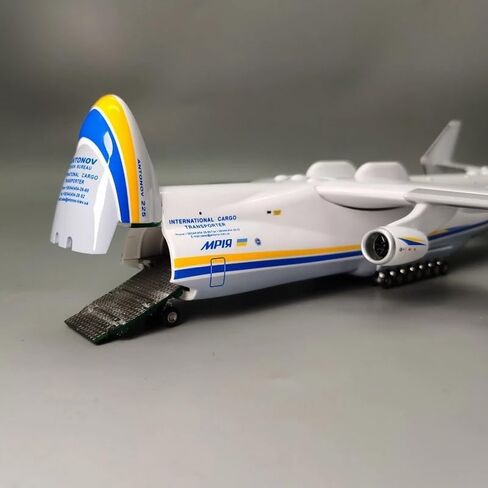 أنتونوف An-225 An-124 Mriya نموذج طائرة بلاستيكية 1/200 عرض للبالغين، لعبة قابلة للجمع، طائرة نقل أوكرانية كبيرة من بلاستيك ABS نموذج طائرة (أبيض) in Kuwait