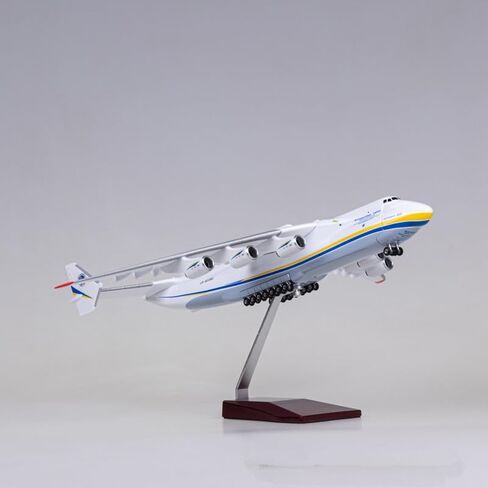 أنتونوف An-225 An-124 Mriya نموذج طائرة بلاستيكية 1/200 عرض للبالغين، لعبة قابلة للجمع، طائرة نقل أوكرانية كبيرة من بلاستيك ABS نموذج طائرة (أبيض) in Kuwait