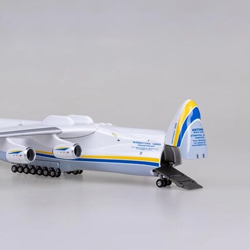 أنتونوف An-225 An-124 Mriya نموذج طائرة بلاستيكية 1/200 عرض للبالغين، لعبة قابلة للجمع، طائرة نقل أوكرانية كبيرة من بلاستيك ABS نموذج طائرة (أبيض) in Kuwait
