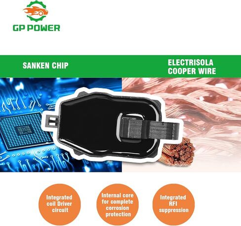 ملف الإشعال D580 UF192 مجموعة من 8 متوافقة مع كاديلاك CTS تشيفي كامارو كورفيت أفالانش 2500 إكسبرس 3500 سيلفرادو 2500 3500 جي إم سي سافانا 3500 سييرا 2500 5.7 6.0 7.4 8.1 V8 LS1 LS6 in Saudi Arabia