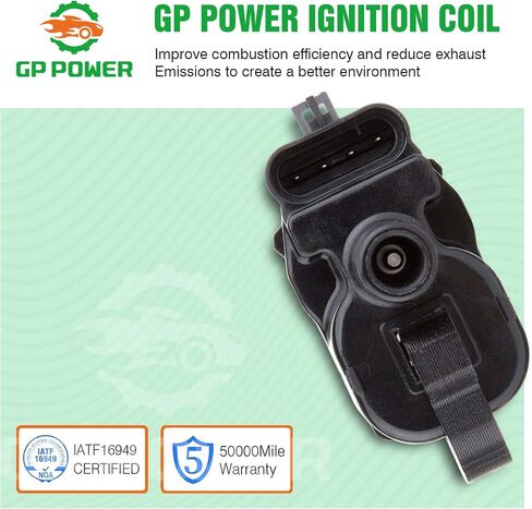 ملف الإشعال D580 UF192 مجموعة من 8 متوافقة مع كاديلاك CTS تشيفي كامارو كورفيت أفالانش 2500 إكسبرس 3500 سيلفرادو 2500 3500 جي إم سي سافانا 3500 سييرا 2500 5.7 6.0 7.4 8.1 V8 LS1 LS6 in Saudi Arabia