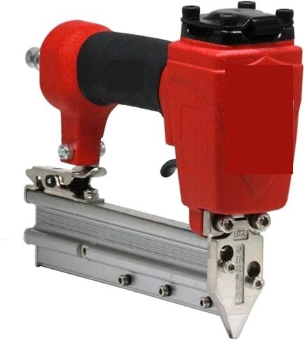 Pneumatic nail gun, Air Stapler Pneumatic Upholstery Stapler Staple Gun Air Nailer Gun 12-25mm Woodworking Pneumatic Air Power Tool for Floor, Truss, and Roof in Saudi Arabia