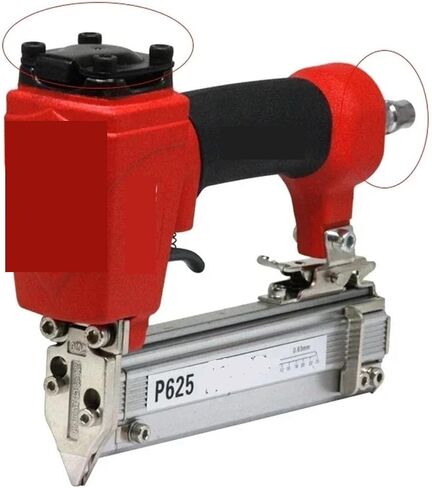 Pneumatic nail gun, Air Stapler Pneumatic Upholstery Stapler Staple Gun Air Nailer Gun 12-25mm Woodworking Pneumatic Air Power Tool for Floor, Truss, and Roof in Saudi Arabia