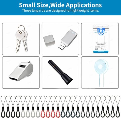 12Pcs Finger Lanyard Small USB Lanyard 4.92Inches Portable Short Lanyard Straps Colored Finger Straps for Mobile Phone Case Keys Camera Flash Drives in Kuwait