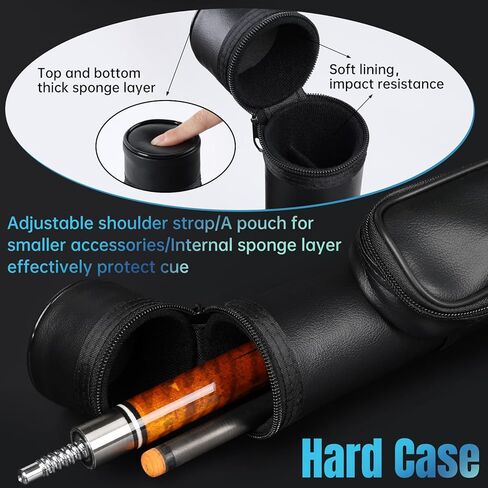 Carbon Fiber Pool Cue Stick 58" Professional Pool Sticks for Adults Full Carbon Technology Low Deflection Pool Cue Billiard Cues with 12.5mm Tip in Kuwait