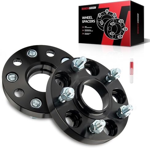Torchbeam 5x4.5 Hub Centric Wheel Spacer 0.5 for RX350, Highlander, Camry, E350, RX330, ienna, E330, NX300, xB, I250, E300, G350, Corolla Cro, 60.1mm Hub Bore, 5 Lug Spacer, 2Pcs in Saudi Arabia