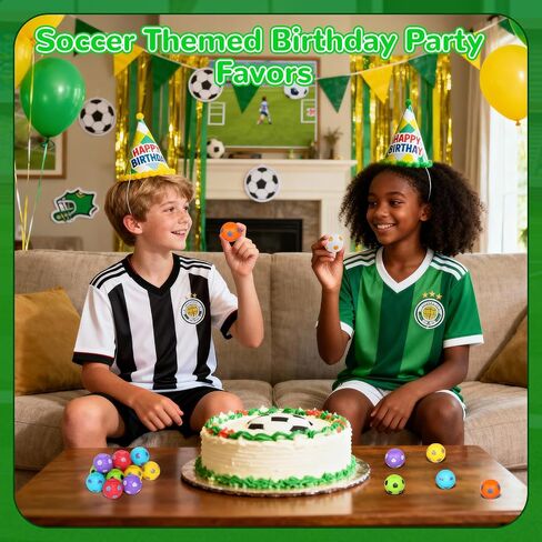 SCIONE 36 PCS Mini Fidget Spinners Soccer Ball Toys for Kids, Soccer Party Favors Goodie Bag Stuffers, Rotatable Soccer Finger Stress Balls for Classroom Prizes in Kuwait