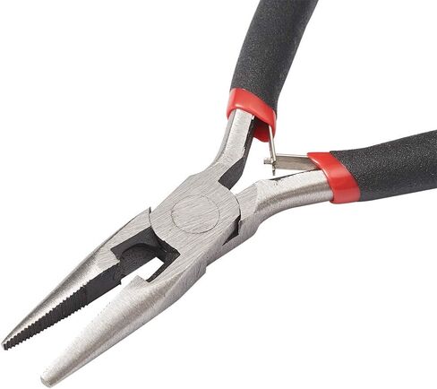 1pc Chain Nose Pliers for Jewelry Making Repair Tools, Small Long Needle Nose Pliers Side Cutters for DY Crafting Beading in Saudi Arabia