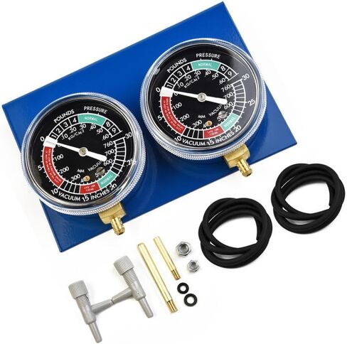 Motorcycle Carburetor Vacuum Gauge Balancer Synchronizer Tool With Hose Kit Compatible With Automotive Motorcycle Parts 2 4 Cylinder Motorbike Diagnostic Tools in Saudi Arabia