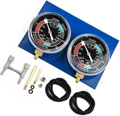 Motorcycle Carburetor Vacuum Gauge Balancer Synchronizer Tool With Hose Kit Compatible With Automotive Motorcycle Parts 2 4 Cylinder Motorbike Diagnostic Tools in Saudi Arabia