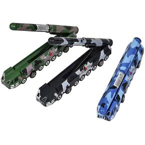 Missile transporter Shape Gel Ink Pens Rollerball Pens Office Supplies for Stationery novelty pens (3) in Saudi Arabia