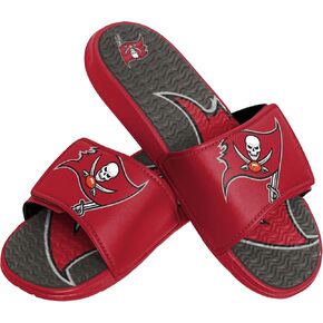 FOCO Las Vegas Raiders NFL للرجال Colorblock Big Logo Gel Slides - L in Kuwait