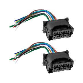 Headlight Wiring Harness Repair Kit Fit for BMW 528i 535i 640i 650i 730i 740i Replace 61119327504 6925638DX in Kuwait