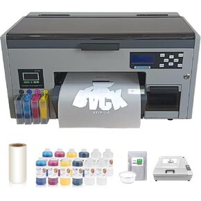A3+ DTF Printer with Oven and Ink Film Powder for T-Shirts, Crafts, Hats, Pillows Heat Transfer Stable in Kuwait