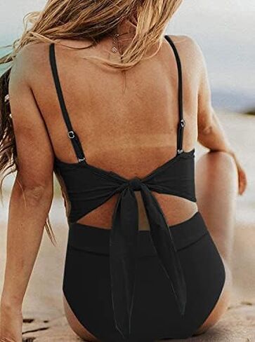 Women's Halter Ruffle High Waisted Bikini Two Piece Swimsuits Bathing Suits in Saudi Arabia
