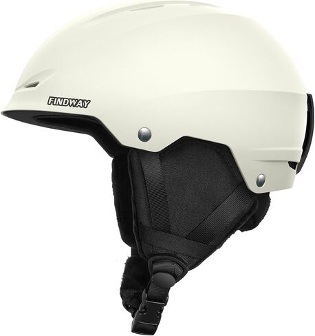 Findway Snowboard Helmet [Upgrade] Ski Helmet for Adults,[Goggle Friendly] Durable ABS Shell, Protective EPS Foam & Adjustable Fit, Snow Sport Helmet for Men, Women & Youth in Kuwait