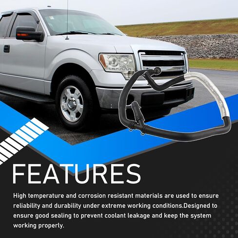 خرطوم سخان المحرك HVAC مجموعة أنابيب المخرج متوافقة مع 2011 2012 2013 2014 Ford F-150 3.5L V6 يستبدل BL3Z18472J 626-620 51440 KH576 KF-576 BL3Z-18472-J in Saudi Arabia