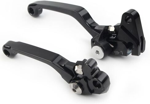Factory Foldable Clutch & Front Brake Lever Set for Yamaha TTR125, TW200, XT250, Banshee 350, Raptor 350, WR250R, WR250X | Replaces OEM Part 5LP-83922-00-00 and 2HT-83912-01-00 in Saudi Arabia