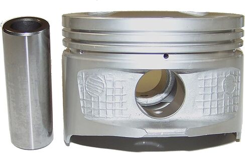 طقم مكبس وحلقة DNJ PRK975 لـ 1993-1997 Geo Toyota Corolla Prizm 1.6L L4 DOHC 16V يستنشق بشكل طبيعي 4A-FE in Kuwait