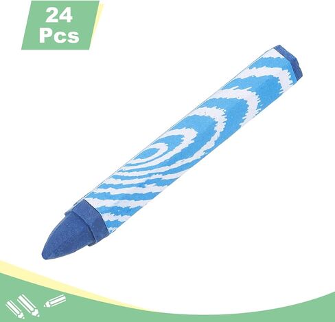 uxcell Lumber Marking Crayons, 24 Pcs Green Hex Wax Tire Marker, 4.1" x 0.59" Hex Waterproof Drawing Crayons Furniture Marker for Wood, Glass, Cartons, Cloth, Stone, Ceramics in Saudi Arabia