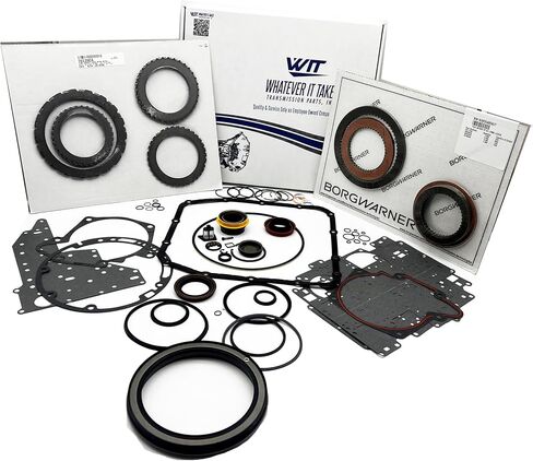 4R75W/4R70E/4R75E Transmission Master Rebuild Kit w/Borg Warner Frictions, Bonded Pan Gasket, Steels & Intermediate Clutch Bonded Piston 2004-UP in Saudi Arabia