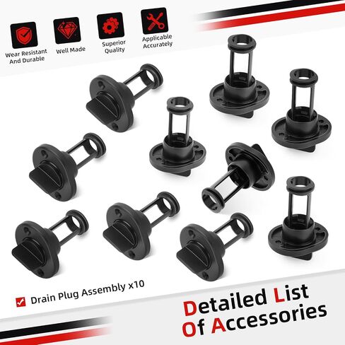 For Yamaha LST1200 FRT1100 FAT1100 SAT1800 SXT1100 SXT1800 10x Drain Plug Assembly 1996-2020 in Saudi Arabia