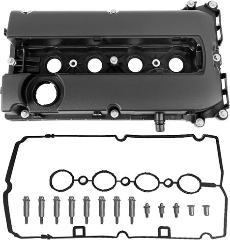 Engine Valve Cover, Fit for Chevy Cruze 2010-2016, Sonic 2012-2018, Trax 2013-2020, Aveo 2009-2011, Aveo5 2009-2011, L4 1.6L 1.8L, with Gasket, Bolt, without Oil Cap, OE 55558673, 55564395 in Saudi Arabia