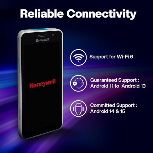 هانيويل CT30XP كمبيوتر محمول محمول باليد، ماسح ضوئي أندرويد مع شاشة لمس 5.5 بوصة، واي فاي 6، ماسح ضوئي محمول للمخزون للبيع بالتجزئة (هانيويل CT30 + قاعدة شحن) in Saudi Arabia
