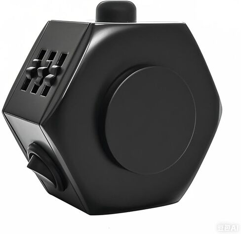 Fidget Toy Cube 4 Pcs Set Creative Rotating Cube and 12 Sided Cube Anxiety Relief Toys for Adults and Kids, Hand-Held for Adults, Audible/Silent Fidget Cube Toys for ADD/ADHD/OCD in Saudi Arabia