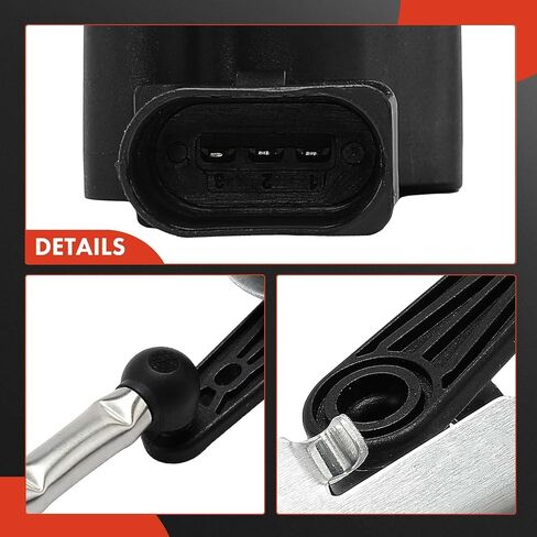 A-Premium Ride Height Level Sensor Compatible with Tesla Model S 2012-2021, Model X 2016-2021, Front Driver and Passenger Side, 2-PC Set in Saudi Arabia