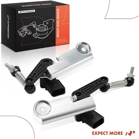 A-Premium Ride Height Level Sensor Compatible with Tesla Model S 2012-2021, Model X 2016-2021, Front Driver and Passenger Side, 2-PC Set in Saudi Arabia