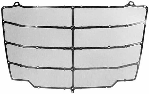 Technical Precision Replacement for Freightliner Cascadia 116 Year 2020 Steel MESH Bug Screen WBLACK Painted Finish in Saudi Arabia