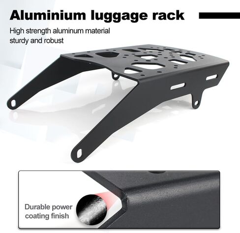 رف أمتعة Xitomer متوافق مع CRF250L 2012-2020 وCRF250L Rally 2018-2021 رف البضائع الخلفي للدراجات النارية in Kuwait