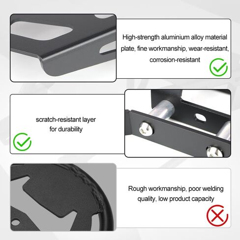 Xitomer رف أمتعة مجموعة مناسبة ل Surron Light bee X/Segway X160 X260 دراجة نارية البضائع الرف دراجة نارية الجانب رف السرج دعم الرف in Saudi Arabia