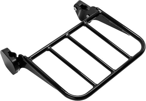 Green-L Chrome Luggage Rack Fit for Harley Touring Road Street Electra Glide FLHX 1997-2008 in Saudi Arabia