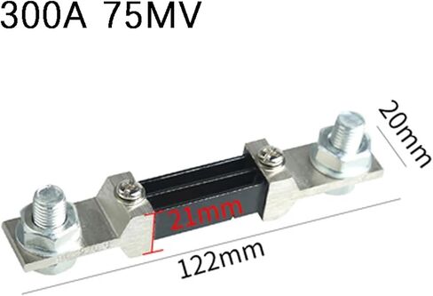 1Pcs FL-2B Type Economic 10A 15A 20A 30A 40A 50A 75mV Manganin Copper Current External Shunt Resistor(20A) in Saudi Arabia